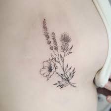 See more ideas about scotland tattoo, scottish thistle, thistle tattoo. Buse Kanlikilic On Instagram Poppy Lavender Thistle Lavender Tattoo Thistle Tattoo Scottish Tattoos