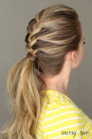 50 Fabulous French Braid Hairstyles To Diy More French Braid Hairstyles Braided Ponytail Hairstyles French Braid Ponytail