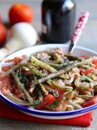 Salade De Haricots Verts Tomates Et Thon Recette Salade Haricots Verts Recette Haricot Vert Salade Haricot