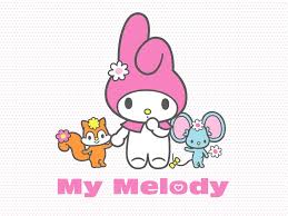 #my melody #kuromi #pc #laptop #desktop #wallpaper #background #cute #my melody wallpaper #pink wallpaper. Hello Kitty Friends Jpg