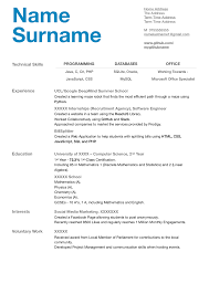 The 2016 dean's award winner for achieving exceptional academic results. Currently A 2nd Year Computer Science Student In The Uk Seeking An Internship Resumes