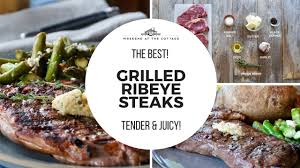 Use to marinate steaks overnight or for 10 hours in the refrigerator. The Best Grilled Ribeye Steaks Youtube