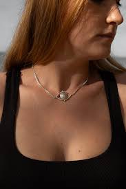 Evil Eye Silver Necklace