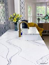 Cambria has some of the most elite colors as well as surface finishes and edge. Design Spotlight Portrush Cambria Quartz