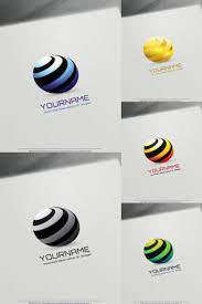 Free Logo Maker 3d Round Spiral Logo Design Template Logo Design Template Logo Design Free Templates Logo Design Free