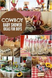 Boy S Cowboy Themed Baby Shower Party Ideas Cowboy Baby Shower Country Baby Shower Boy Baby Shower Themes