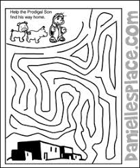 Easy and free to print the prodigal son coloring pages for children. Sample Sunday School Lesson For Children
