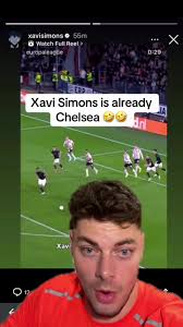 Xavi Simons Saying His Name