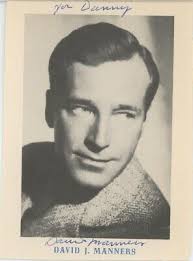 David Manners- Signed Photograph