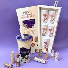 Tealive is a beverages that serve coffee specialtea, healtea fresh brew and more. Tealive X Duck Cosmetics Releases A New Boba Lipstick Collection Kl Foodie