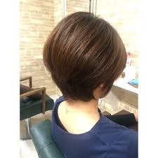 レザーで毛量軽くさせて頂きました タイトにまとまります 美容室 creer for hair 鹿児島市 鴨池 レザーカット ショートスタイル throwカラー ブルージュ グレージュ ベリピ カラーは次回 hair instagram posts instagram