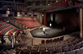 In Theatre A Thrust Stage Also Known As A Platform Stage