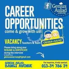 Job title, keyword or company. Reading Teacher Cum Driver Jobs Available In Bangi Selangor Mudah My