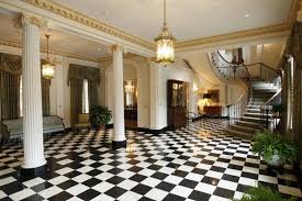 Black And White Checkered Floor Tiles Black White Checkered Floor Tiles This Classic Yet Playful Pattern Could Represent A Chess Bo Black And White Tiles Little Dream Home British Colonial Decor
