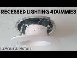 Recessed lighting installation neck muscles. Recessed Lighting Layout And Installation How To Diy Youtube