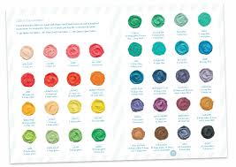 30 Methodical Liquid Food Coloring Chart