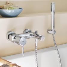 Freistehende standarmatur für badewanne wannenarmatur stehend mit handbrause y1233 chrom. Badewannenarmatur Gunstig Online Kaufen Bei Reuter
