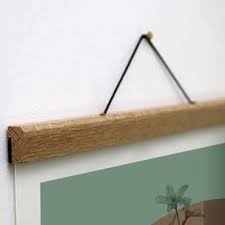 How To Make A Magnetic Diy Frame For Artwork In 10 Minutes Poster Hanger Diy Poster Hanging Diy Diy Poster Frame