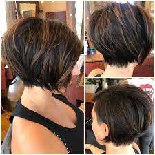 Short Dark Brown Hair Coupe De Cheveux Coiffure Cheveux Courts