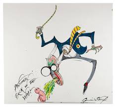 Maybe you would like to learn more about one of these? Gerald Scarfe Pink Floyd S The Wall Teacher And Pink Another Brick In The Wall Original Drawing Mutualart