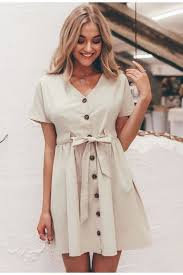 12 Cool Summer Dresses For Work For Hot Summer Days Society19 In 2020 Dress Shirts For Women Short Summer Dresses Linen Mini Dress