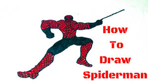 Superheroes drawing is very popular around the world, they portrait spiderman strong and brave, he always fought against injustice and conquer evil. How To Draw Spiderman Step By Step Full Body Super Easy Video How To Draw Spiderman For Beginners Youtube