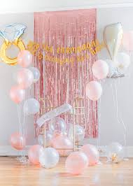 Bachelorette Bridal Shower Decorations Pink Rose Gold 29 Piece Kit Gold Bachelorette Party Bridal Shower Decorations Pink Rose Gold Party Decor