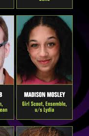 Madison Mosley joined the touring cast as Girl Scout and made her debut  this week in Chicago! : r/BeetlejuiceMusical