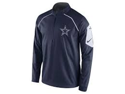 Cowboys Nike Mens Alpha Fly Rush 1 4 Zip Jacket Navy Quarter Zip Jacket Nike Nfl Jackets