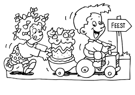 Kleurplaat tractor / wij hebben de leukste kleurplaten van tractors en graafmachines voor kinderen op een rij. Kleuren Nu Meisje Wil Taart Pakken Kleurplaten