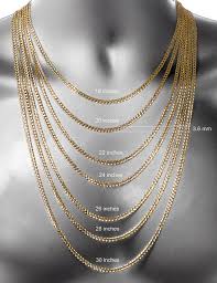 Amalia 14k Solid Yellow Gold 3 60 Mm Cuban Concave Curb Chain Necklace With Lobster Claw Clasp 24 Affili Gold Chains For Men Chain Necklace Gold Rope Chains