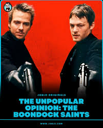Sharing an unpopular opinion on The Boondock Saints, the cult classic  action thriller starring Sean Patrick Flanery and Norman Reedus. Details in  the comments 👇