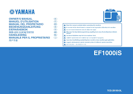 Yamaha moto4 wire harness decode. Yamaha Ef1000is Owner S Manual Pdf Download Manualslib