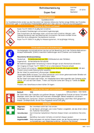 Betriebsanweisung nach awsv muster : Betriebsanweisung Nach Awsv Muster Anlage 4 Awsv Zu 44 Absatz 4 Satz 2 Und 3 Merkblatt Zu Betriebs Und Verhaltensvorschriften Beim Umgang Mit Erstellen Sie Eigene Unterweisungen Mit Sam Auf