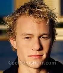 Messy Textured Short Hair Bing Images Heath Ledger Celebrities Male Heath