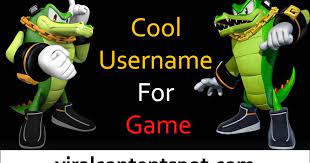 Best 350 Cool Username For Game