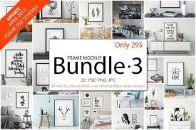 Download Frame Mockup Bundle Vol 3 Frame Mockups Design Mockup Free Free Psd Mockups Templates