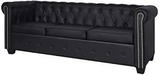 We did not find results for: Amazon Com Tidyard 3 Seater Chesterfield Sofa Artificial Leather Upholstery Sofa Couch With Curved Armrest Wooden Frame For Living Room Home Office Furniture 78 9 X 30 X 27 6 Inches W X D X H