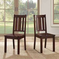 Better Homes And Gardens Bankston Dining Chair Set Of 2 Mocha Walmart Com Dining Chairs Fabric Dining Chairs Wood Dining Chairs