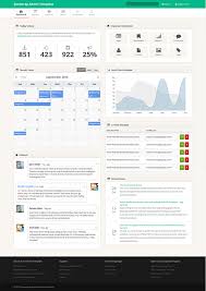 Free Twitter Bootstrap Admin Template Templatevamp On Behance