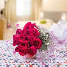 A beautiful love flower is a symbol of the care and thought you hold in your heart for them. My Love Red Roses Bunch Winni In