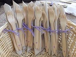 Remember How We Are Using Compostable Bamboo Utensils At Our Reception Instead Of Hiring Silverware Well We Ordered Wedding Silverware Dream Wedding Wedding