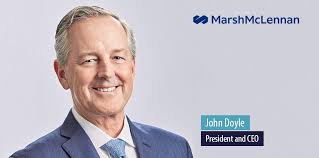 John Doyle succeeds Dan Glaser as CEO of Marsh McLennan