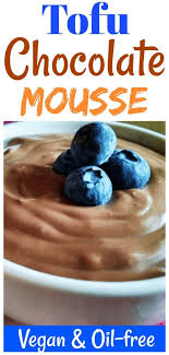 Chocolate Mousse Recipe Vegan Chocolate Mousse Oil Free Vegan Recipes Dessert Recipes Easy