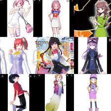 Female digimon characters