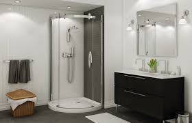 Halo Round Corner Shower Door Maax Sliding Shower Door Shower Doors Corner Shower Kits