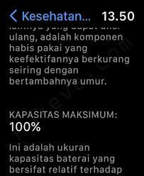 Cara Cek Battery Health/Kesehatan Baterai Apple Watch | PUKEVA