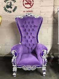 tiffany queen throne chair purple gold fancy chair throne chair purple furniture