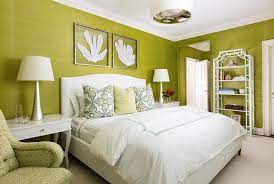 Check spelling or type a new query. Lime Green Grasscloth With White Bamboo Etagere Transitional Bedroom