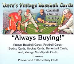 We are full time vintage sportscards dealers, serving collectors full time since 1988. Dave S Vintage Baseball Cards Buy Baseball Cards Buy Vintage Baseball Cards For Cash Buying Baseball Cards Buying Vintage Baseball Cards For Cash Values For All Vintage Sports Trading Cards We